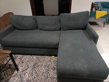 Sofas, Couches & Chairs 3-Seats sofa & 4 one armchairs  - Gray