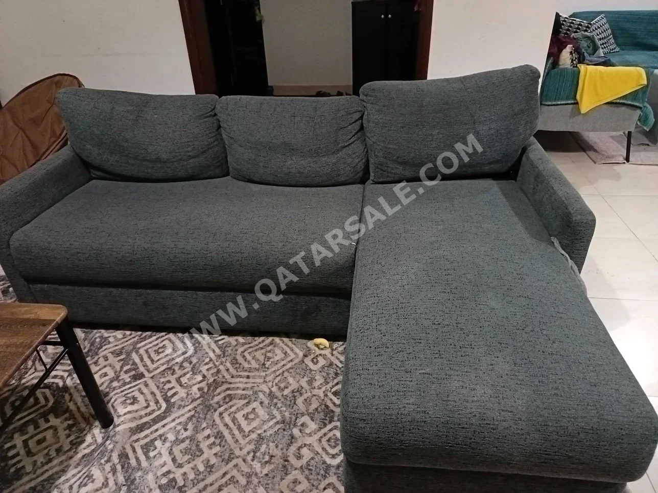 Sofas, Couches & Chairs 3-Seats sofa & 4 one armchairs - Gray