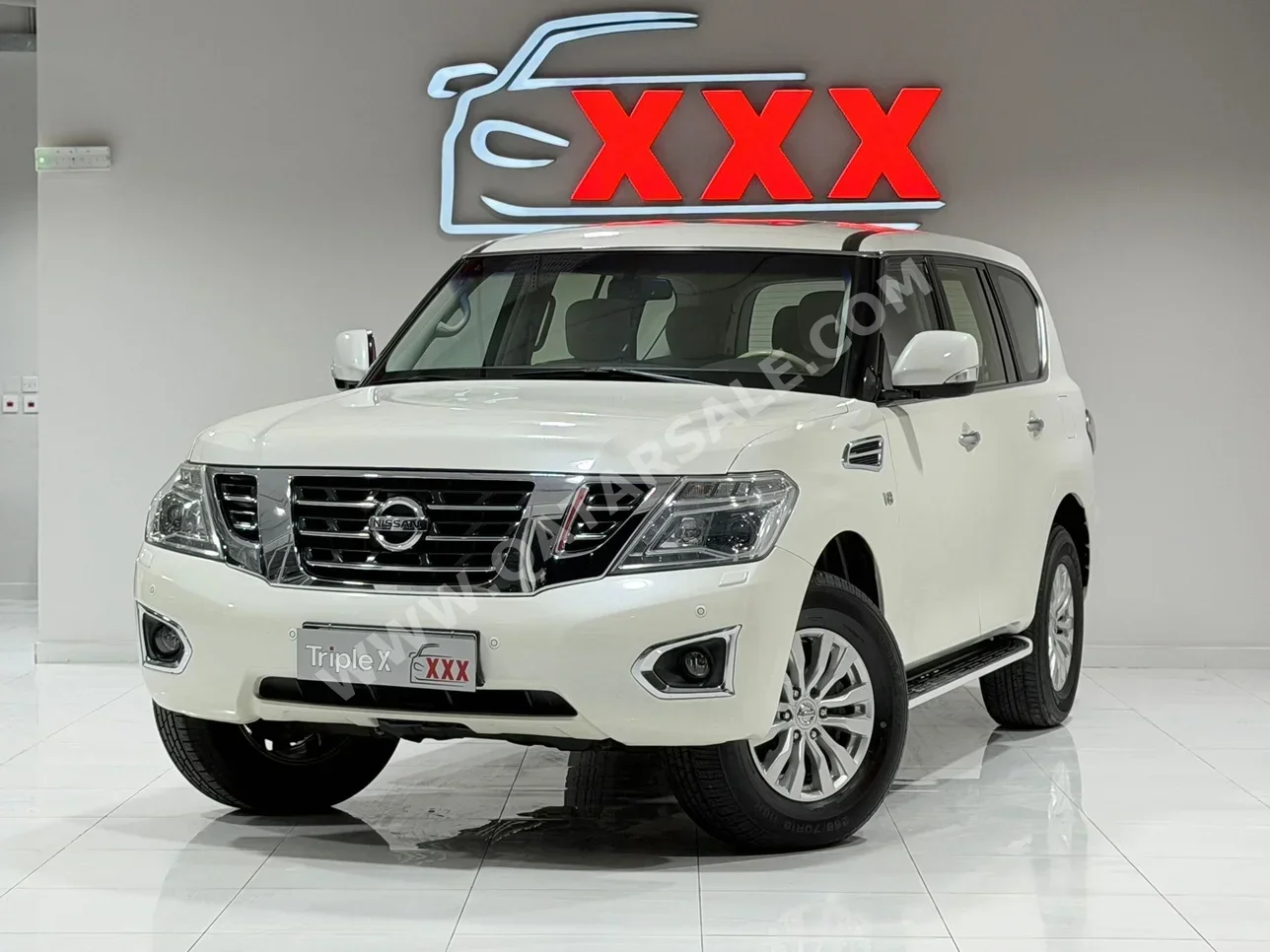 نيسان باترول اس اي 2016 اوتوماتيك 308,000 كم 8 سلندر دفع رباعي اس يو في أبيض