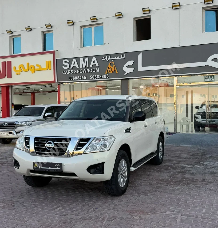 نيسان باترول أكس أي 2019 اوتوماتيك 165,000 كم 6 سلندر دفع رباعي اس يو في أبيض