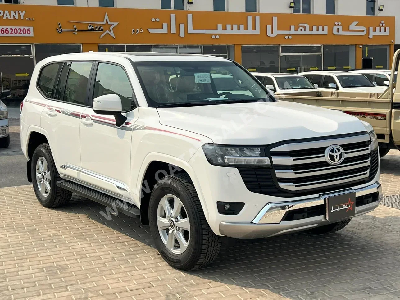Toyota Land Cruiser GXR 2025 Automatic 0 Km 6 Cylinder Four Wheel Drive (4WD) SUV White With Warranty