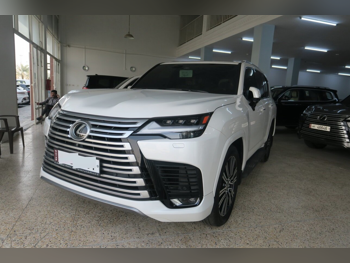 Lexus  LX  600 Luxury  2025  Automatic  23,000 Km  6 Cylinder  Four Wheel Drive (4WD)  SUV  White  With Warranty