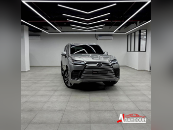لكزس  ال اكس  600 لكجري  2024  اوتوماتيك  4,400 كم  6 سلندر  دفع رباعي  اس يو في  فضي  تحت الضمان