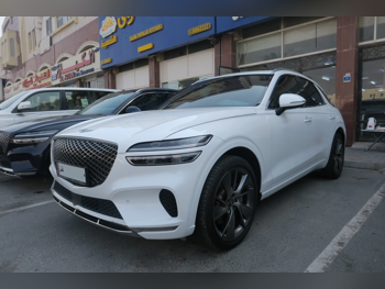 Genesis  GV 70  2023  Automatic  24,000 Km  6 Cylinder  All Wheel Drive (AWD)  SUV  White  With Warranty