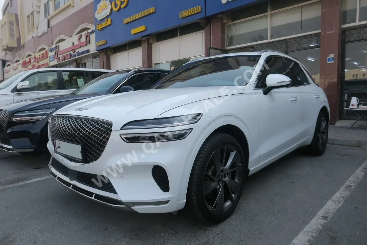 Genesis GV 70 2023 Automatic 24,000 Km 6 Cylinder All Wheel Drive (AWD) SUV White With Warranty