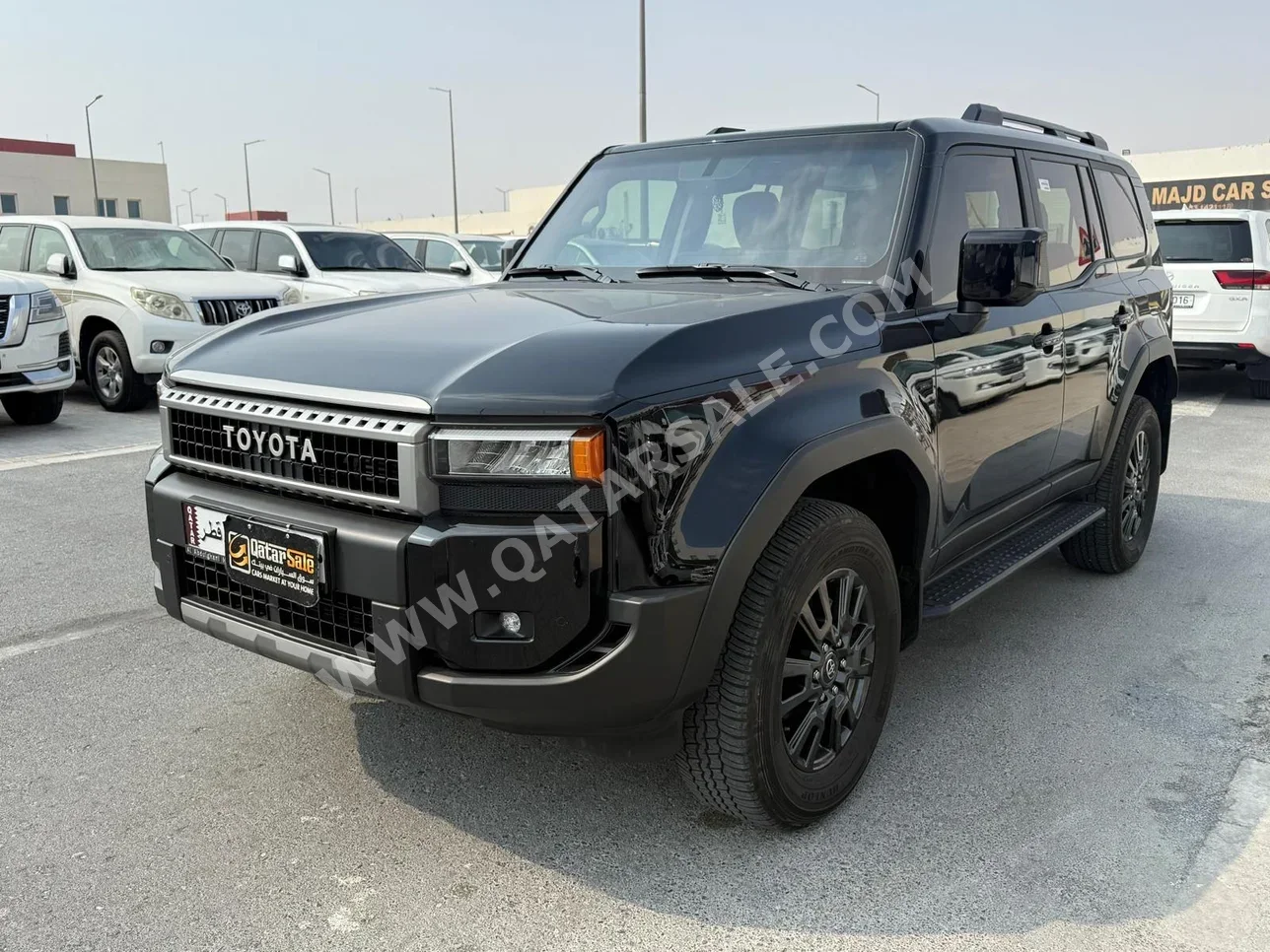 تويوتا  برادو  تي اكس تيربو  2024  اوتوماتيك  15,000 كم  4 سلندر  دفع رباعي  اس يو في  أسود  تحت الضمان