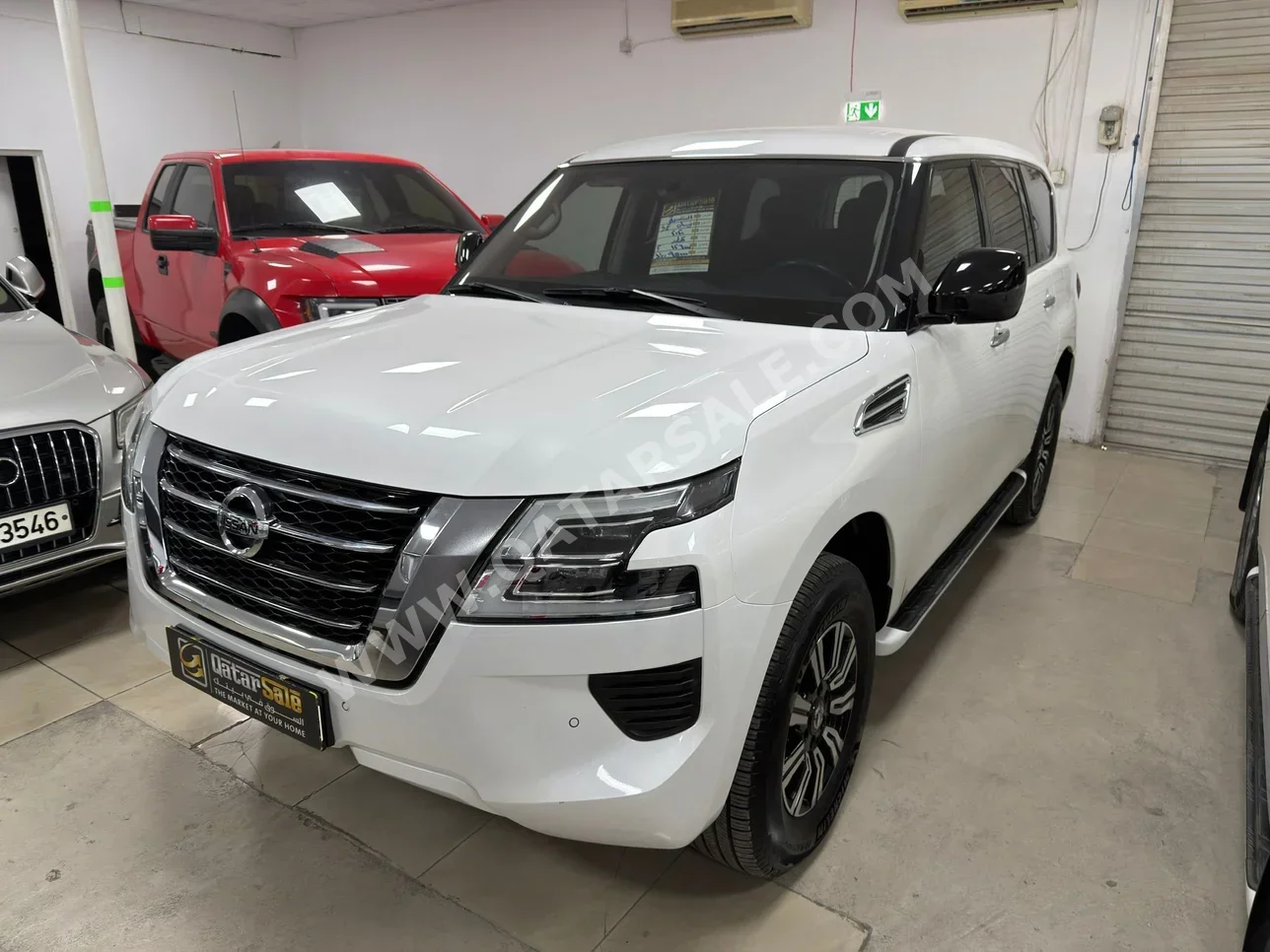 نيسان باترول اس اي 2020 اوتوماتيك 126,000 كم 8 سلندر دفع رباعي اس يو في أبيض