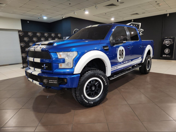 فورد  أف  شيلبي 150  2016  اوتوماتيك  46,000 كم  6 سلندر  دفع رباعي  بيكب  أبيض وازرق