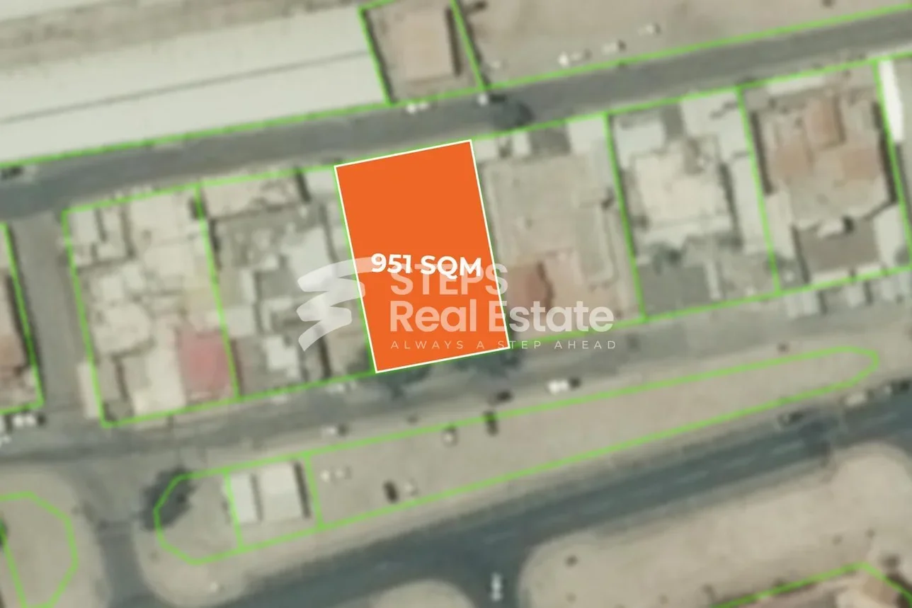 اراضي للبيع في الدوحة  - فريج الهتمي الجديد  -المساحة 951 متر مربع