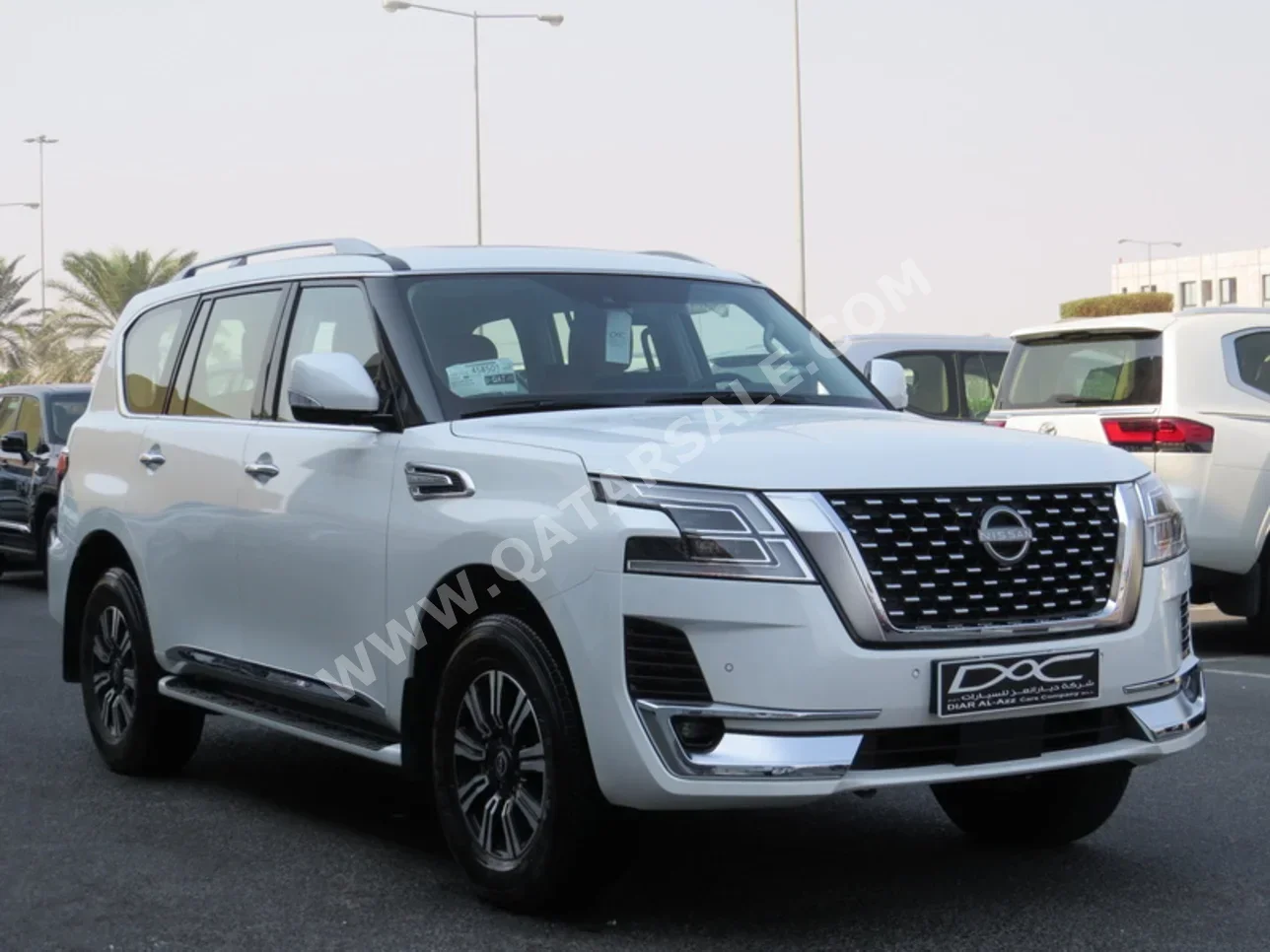 نيسان  باترول  تيتانيوم  2024  اوتوماتيك  11,000 كم  6 سلندر  دفع رباعي  اس يو في  أبيض