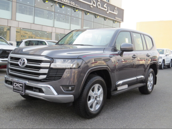 تويوتا  لاند كروزر  جي اكس ار  2026  اوتوماتيك  0 كم  6 سلندر  دفع رباعي  اس يو في  رمادي  تحت الضمان
