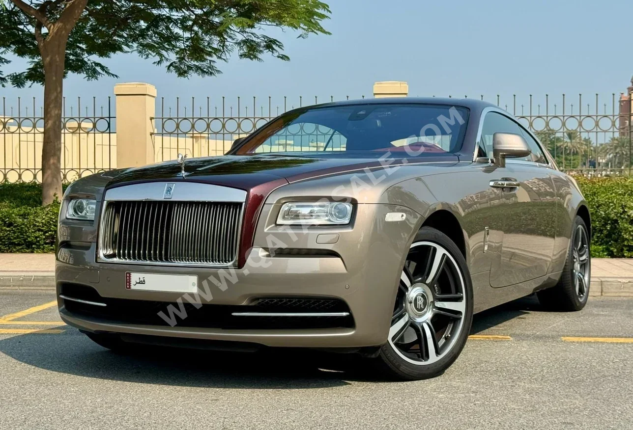 رولز - رويس رايث 2016 اوتوماتيك 32,000 كم 12 سلندر دفع كلي مستمر كوبيه \ سبورت رمادي