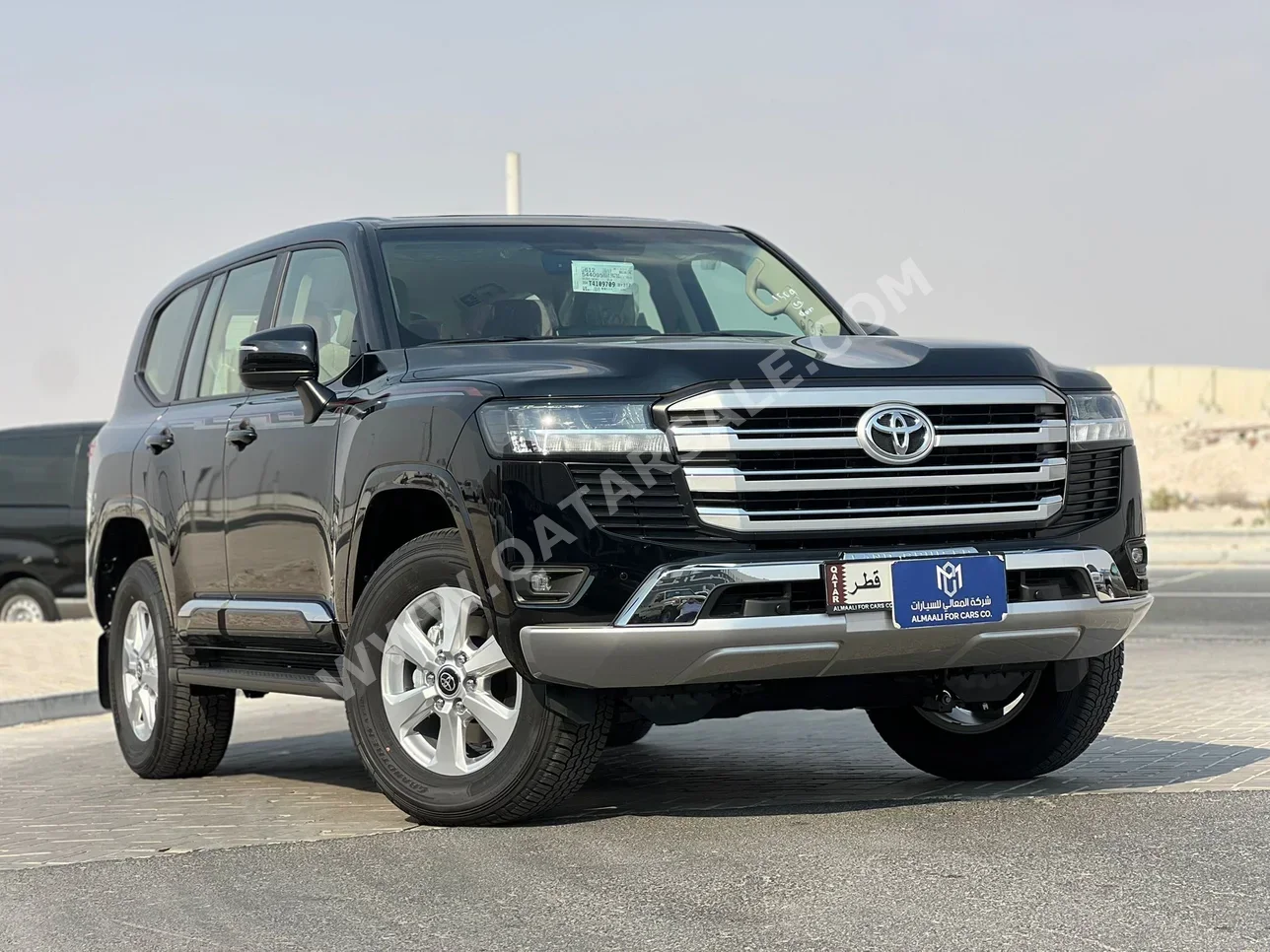 تويوتا لاند كروزر جي اكس ار 2026 اوتوماتيك 0 كم 6 سلندر دفع رباعي اس يو في أسود تحت الضمان