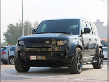 لاند روفر ديفيندر 110 اتش اس اي 2024 اوتوماتيك 53,000 كم 6 سلندر دفع رباعي اس يو في أسود تحت الضمان