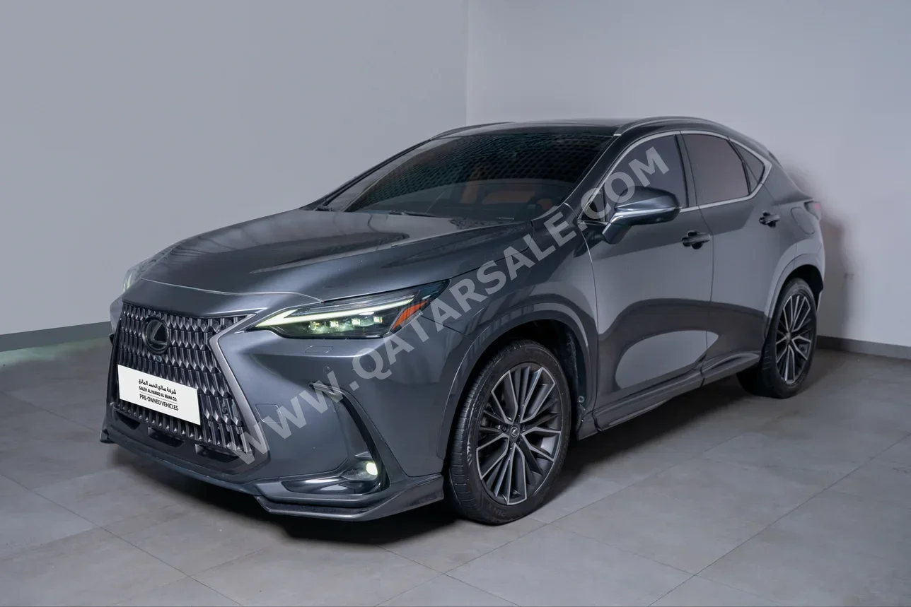 لكزس  ان اكس  350  2024  اوتوماتيك  41,000 كم  4 سلندر  دفع كلي مستمر  اس يو في  رمادي  تحت الضمان
