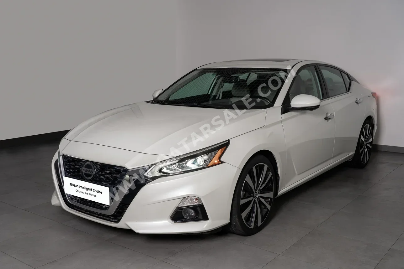 نيسان ألتيما توربو اس في 2020 اوتوماتيك 65,426 كم 4 سلندر سحب امامي سيدان أبيض