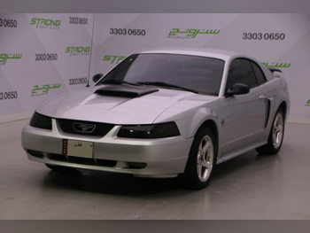 فورد موستانغ 2003 اوتوماتيك 172,000 كم 8 سلندر دفع خلفي كوبيه \ سبورت فضي