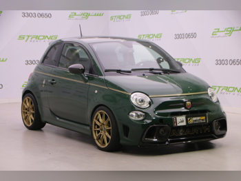 فيات 595 ابارث 2020 اوتوماتيك 50,000 كم 4 سلندر سحب امامي هاتشباك أخضر