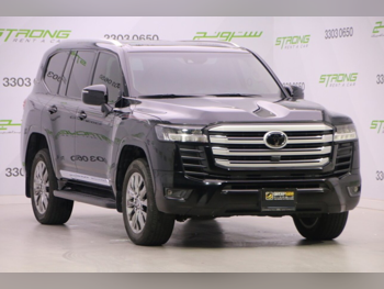 تويوتا لاند كروزر جي اكس ار توين توربو 2022 اوتوماتيك 116,000 كم 6 سلندر دفع رباعي اس يو في أسود