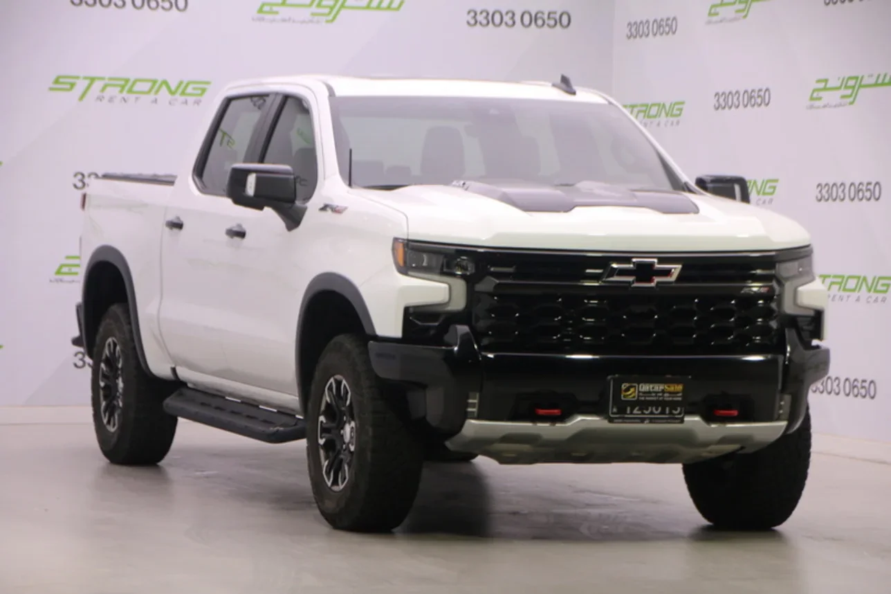 شفروليه  سلفرادو  زد ار 2  2022  اوتوماتيك  12,500 كم  8 سلندر  دفع رباعي  بيكب  أبيض  تحت الضمان