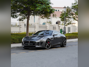 Jaguar  F-Type R  SuperCharged  2017  Automatic  49,000 Km  8 Cylinder  All Wheel Drive (AWD)  Coupe / Sport  Gray  With Warranty