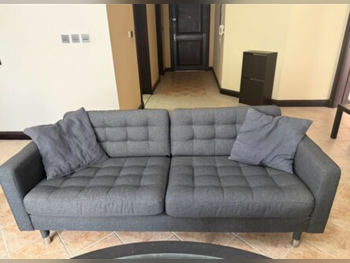 Sofas, Couches & Chairs IKEA  3-Seat Sofa  - Fabric  - Black