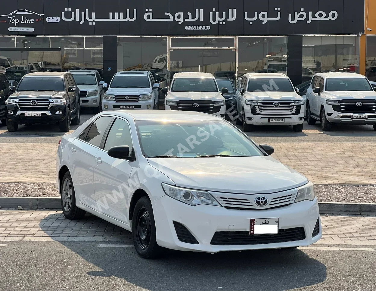 Toyota  Camry  GL  2014  Automatic  409,000 Km  4 Cylinder  Front Wheel Drive (FWD)  Sedan  White