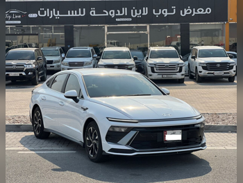 Hyundai  Sonata  2024  Automatic  18,000 Km  4 Cylinder  Front Wheel Drive (FWD)  Sedan  White  With Warranty