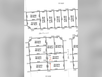 Lands For Sale in Al Daayen  - Al Sakhama  -Area Size 666 Square Meter