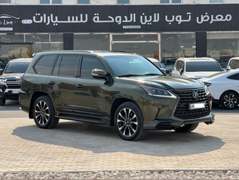 Lexus  LX  570 S Black Edition  2021  Automatic  183,000 Km  8 Cylinder  Four Wheel Drive (4WD)  SUV  Green
