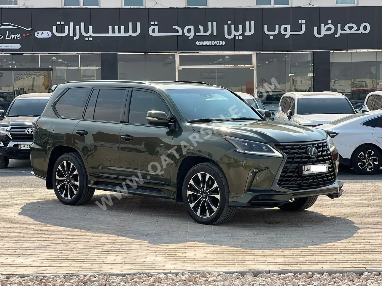 Lexus  LX  570 S Black Edition  2021  Automatic  183,000 Km  8 Cylinder  Four Wheel Drive (4WD)  SUV  Green
