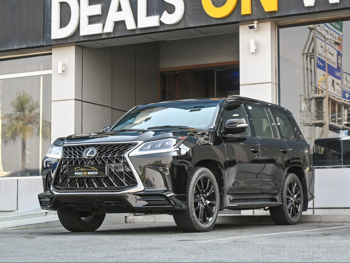 لكزس  ال اكس  570 اس بلاك ايديشن  2020  اوتوماتيك  95,000 كم  8 سلندر  دفع رباعي  اس يو في  أسود