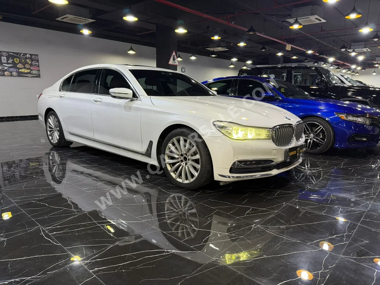 BMW 7-Series 735 2017 Automatic 123,000 Km 6 Cylinder Rear Wheel Drive (RWD) Sedan White
