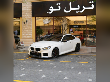BMW  M-Series  2  2023  Manual  12,800 Km  6 Cylinder  Rear Wheel Drive (RWD)  Coupe / Sport  White  With Warranty