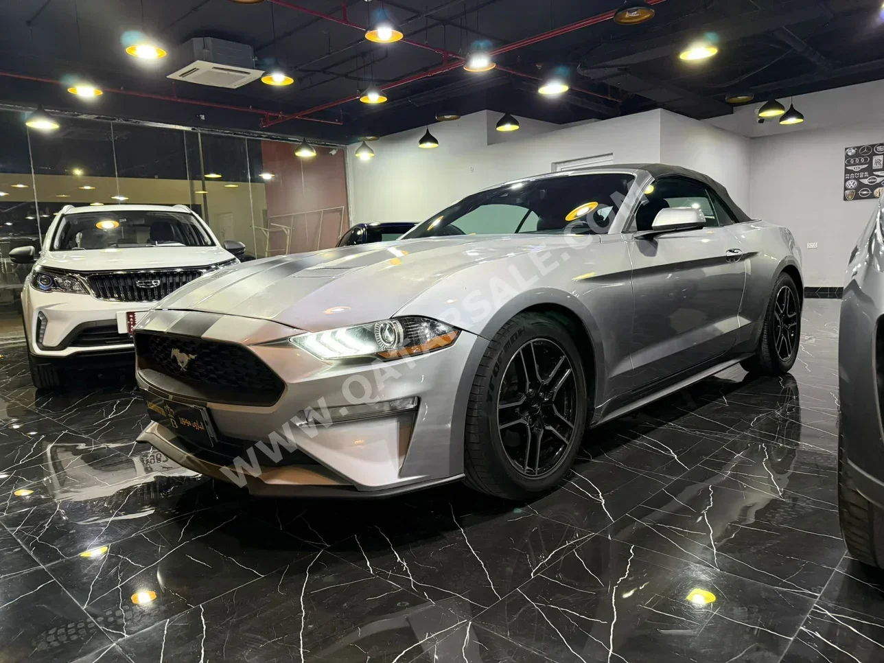 Ford  Mustang  Ecoboost  2021  Automatic  100,000 Km  4 Cylinder  Rear Wheel Drive (RWD)  Coupe / Sport  Gray