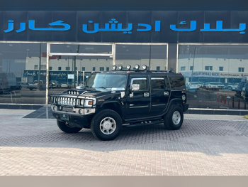 همر  اتش 2  2006  اوتوماتيك  120,000 كم  8 سلندر  دفع رباعي  اس يو في  أسود
