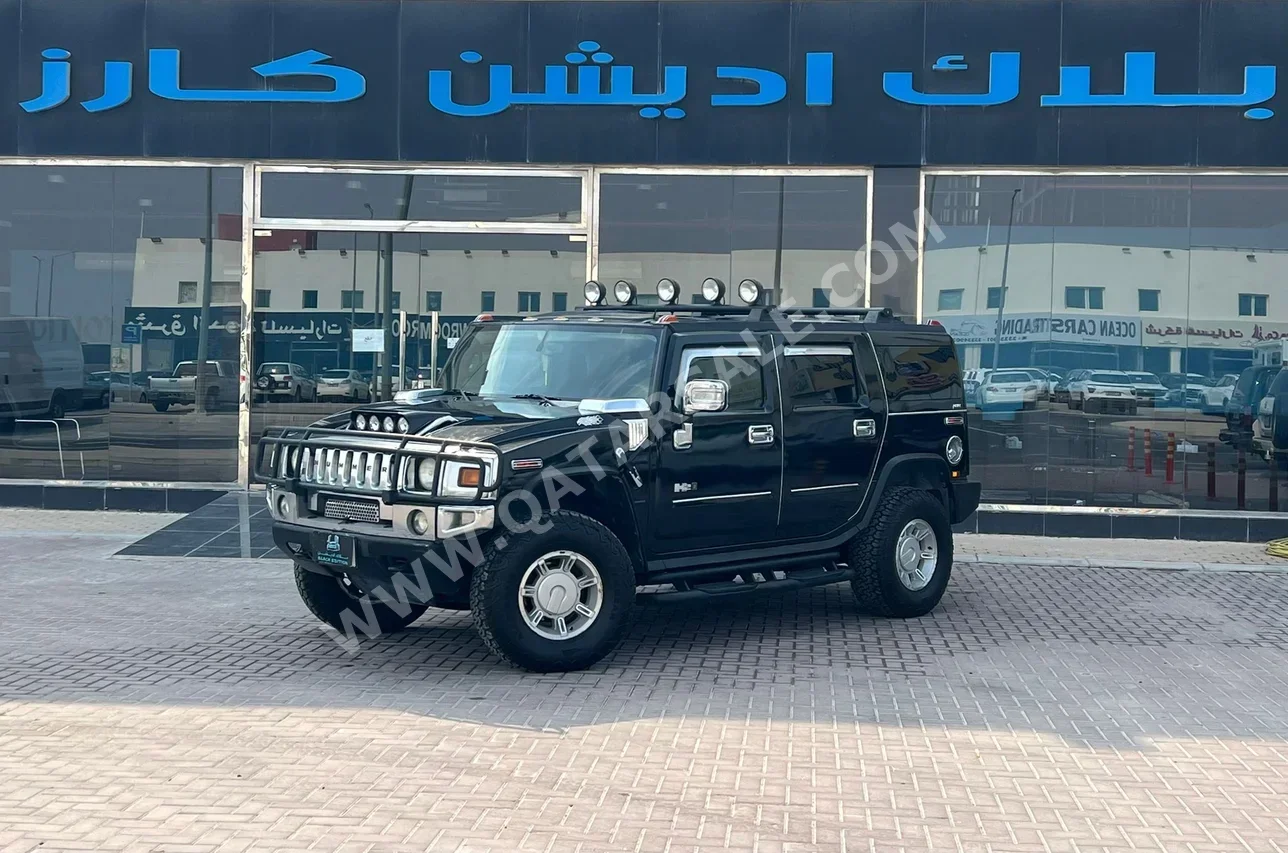 همر اتش 2 2006 اوتوماتيك 120,000 كم 8 سلندر دفع رباعي اس يو في أسود