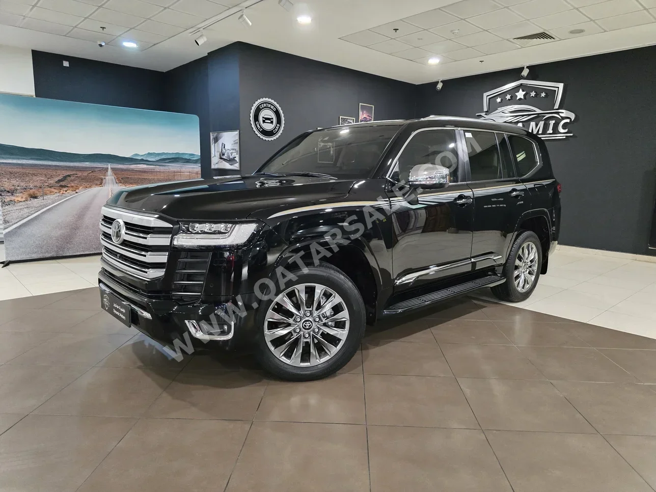 تويوتا  لاند كروزر  في اكس ار توين توربو  2023  اوتوماتيك  48,000 كم  6 سلندر  دفع رباعي  اس يو في  أسود  تحت الضمان