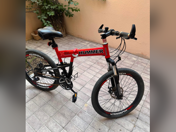 دراجة الطريق  - همر  - أحمر