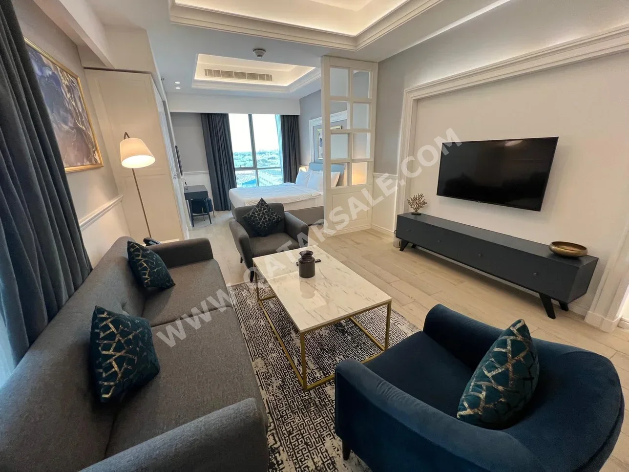 1 غرف نوم شقة فندق للبيع في الدوحة - السد مفروشة بالكامل