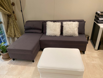 Sofas, Couches & Chairs IKEA  Sofa-bed  - Fabric  - Gray  - Sofa Bed