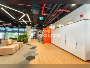 مكاتب تجارية - مفروشة بالكامل  - لوسيل  - جبل ثعيلب