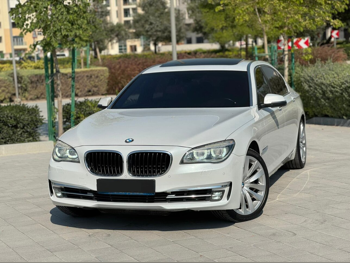 BMW  7-Series  750 Li  2013  Automatic  105,000 Km  8 Cylinder  Rear Wheel Drive (RWD)  Sedan  White