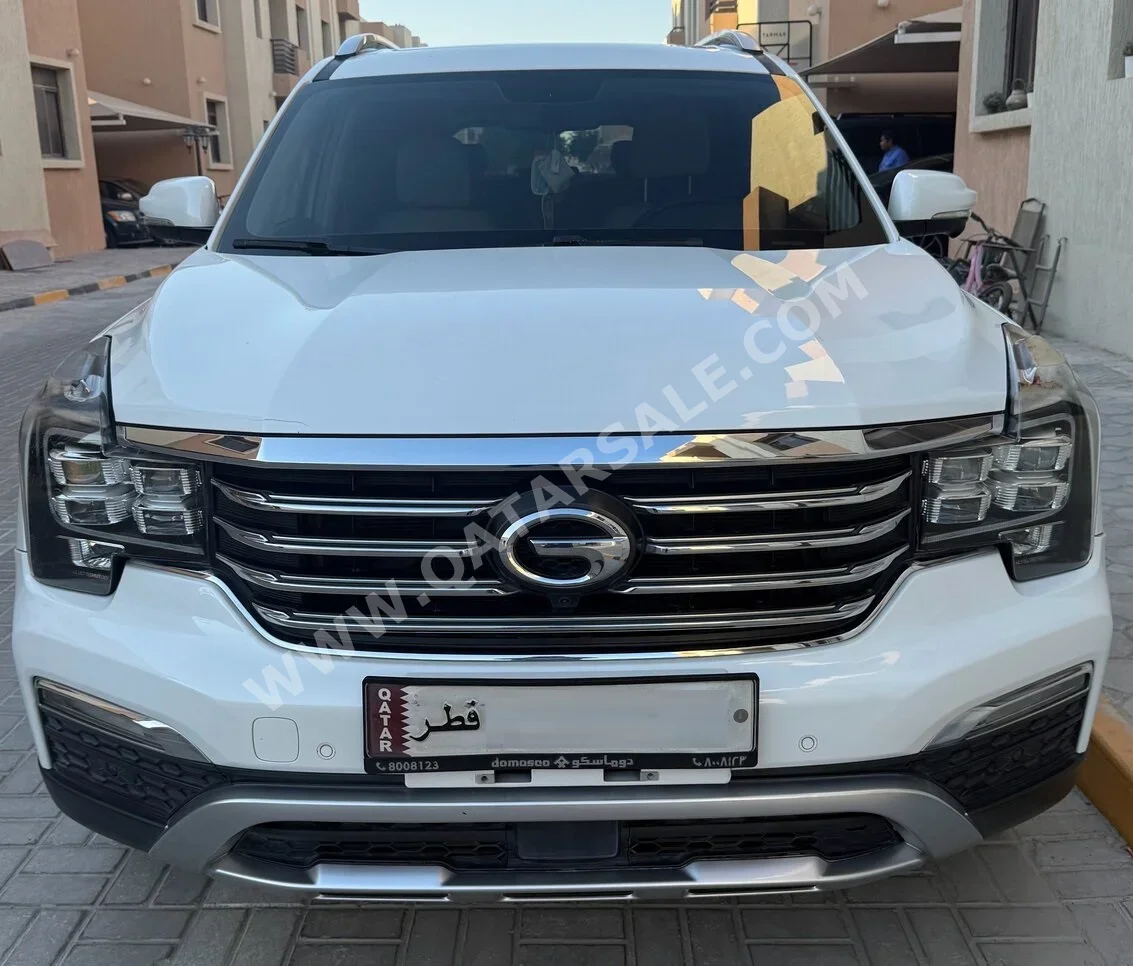 GAC  GS 8  2020  Automatic  61,000 Km  4 Cylinder  Four Wheel Drive (4WD)  SUV  White