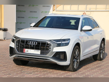 اودي كيو 8 TFSI Quattro 2020 اوتوماتيك 97,000 كم 6 سلندر سحب امامي اس يو في أبيض