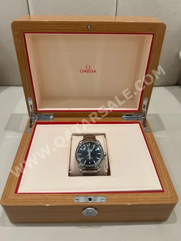 ساعات - أوميغا - ساعات ميكانيكية - أسود - ساعات رجالي