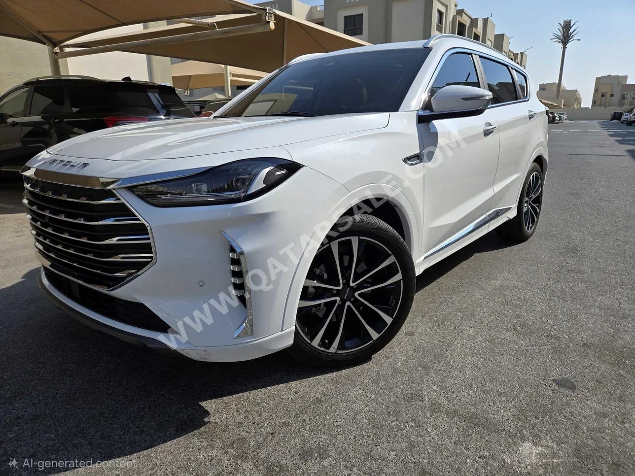 Jetour X70 Plus Luxury 2025 Tiptronic 18,000 Km 4 Cylinder Front Wheel Drive (FWD) SUV White With Warranty