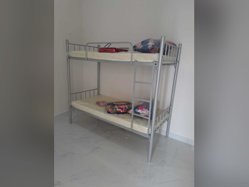 Beds - Lifestyle - Double bunk - Gray - Mattress Included