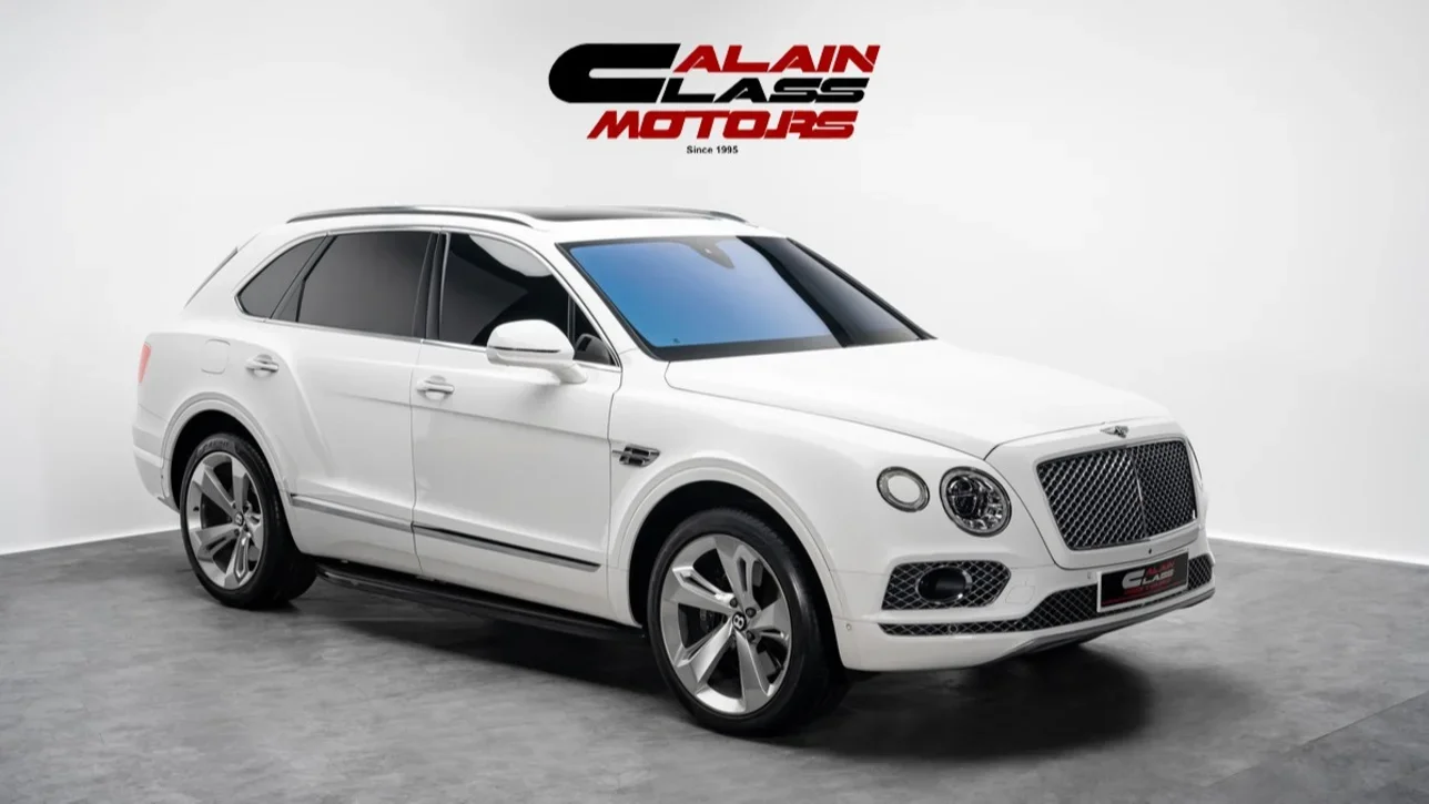 Bentley Bentayga 2017 Automatic 20,130 Km 12 Cylinder Four Wheel Drive (4WD) SUV White