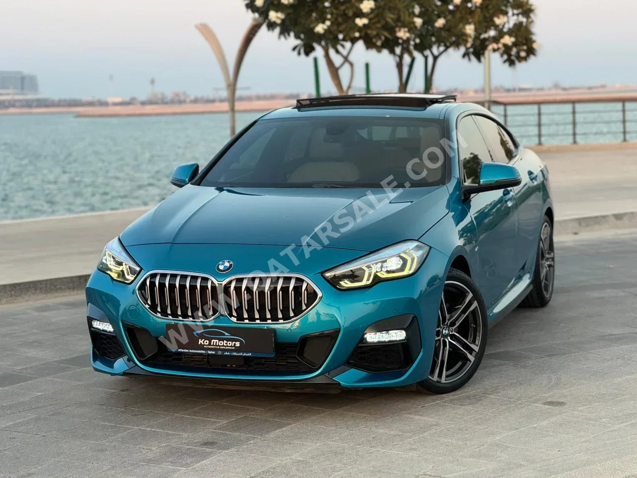 BMW 2-Series 218i 2021 Automatic 39,000 Km 3 Cylinder Front Wheel Drive (FWD) Sedan Blue With Warranty